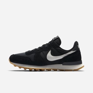 Pantofi Casual Nike Internationalist Dama Negrii Gri Inchis Albi | BCXF-10674